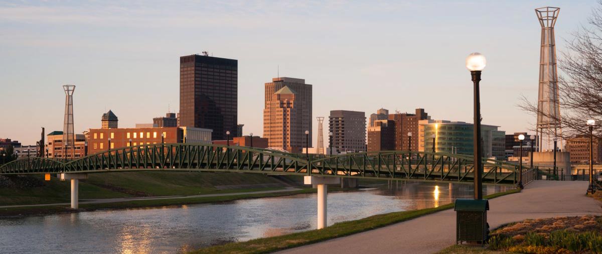 Dayton skyline